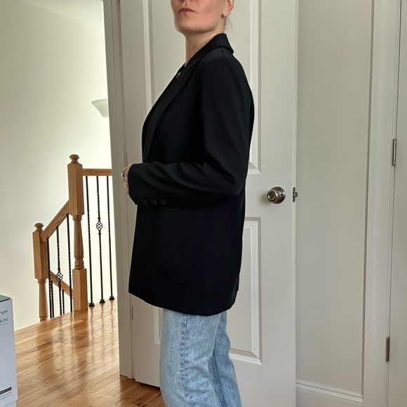 Primark Navy Blye Blazer Relaxed Modern Fit - Picture 6 of 10